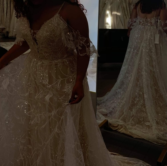 Madi Lane 'Maiya' Gown in Mocha - Picture 7 of 7